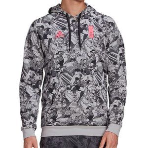 adidas CAPTAIN TSUBASA Football collaboration Hoodie Size XL